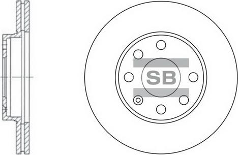Hi-Q SD3004 - Brake Disc car-mod.net