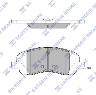 Hi-Q SP4276 - Brake Pad Set, disc brake car-mod.net
