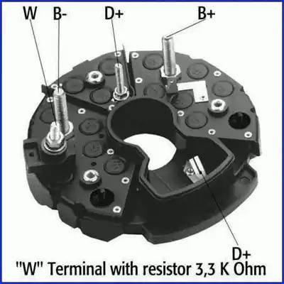 HITACHI 139179 - Rectifier, alternator car-mod.net