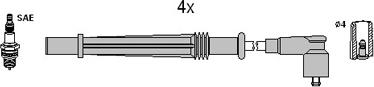 HITACHI 134968 - Ignition Cable Kit car-mod.net