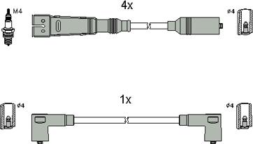 HITACHI 134786 - Ignition Cable Kit car-mod.net