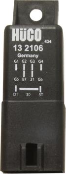 HITACHI 132106 - Relay, glow plug system car-mod.net