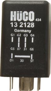 HITACHI 132128 - Relay, glow plug system car-mod.net