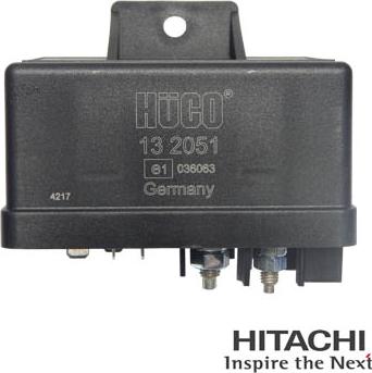 HITACHI 2502051 - Relay, glow plug system car-mod.net