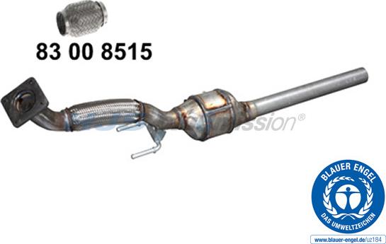 HJS 96 11 3084 - Catalytic Converter car-mod.net
