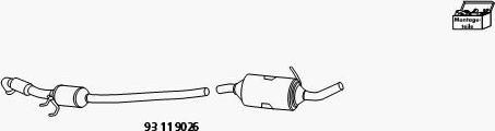 HJS 93 11 9026 - Retrofit Kit, catalyst / soot particulate filter (combi-system car-mod.net