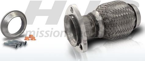 HJS 83 00 8305 - Flex Hose, exhaust system car-mod.net
