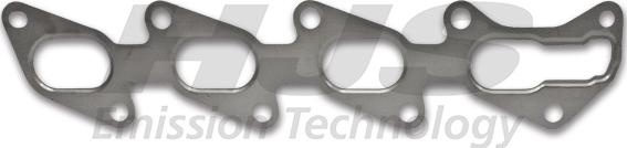 HJS 83 14 1954 - Gasket, exhaust manifold car-mod.net