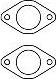 HJS 82 44 7586 - Mounting Kit, catalytic converter car-mod.net