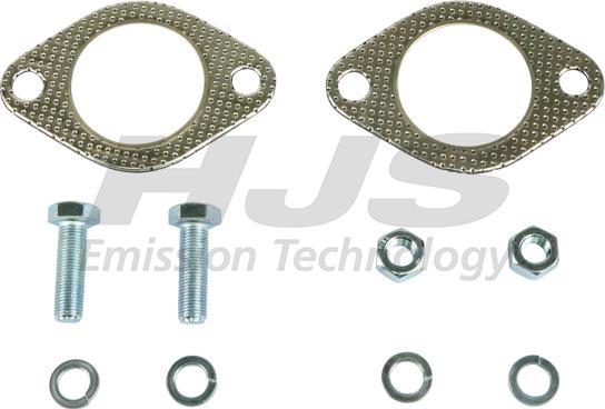 HJS 82 45 7862 - Mounting Kit, catalytic converter car-mod.net
