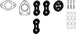 HJS 82 45 7804 - Mounting Kit, exhaust system car-mod.net
