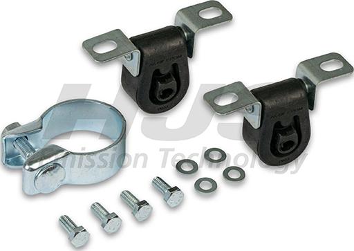HJS 82 11 9114 - Mounting Kit, silencer car-mod.net
