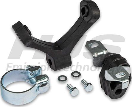 HJS 82 11 9128 - Mounting Kit, silencer car-mod.net