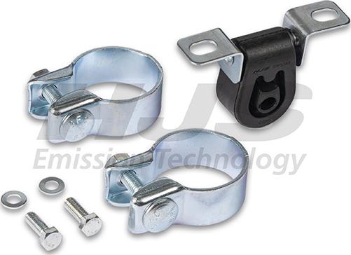 HJS 82 11 9122 - Mounting Kit, silencer car-mod.net