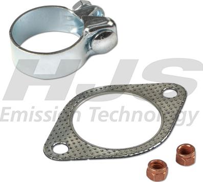 HJS 82 11 9267 - Mounting Kit, silencer car-mod.net