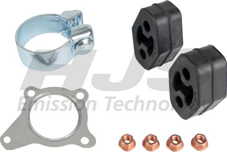 HJS 82 11 9200 - Mounting Kit, catalytic converter car-mod.net