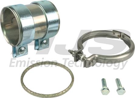 HJS 82 11 9230 - Mounting Kit, catalytic converter car-mod.net