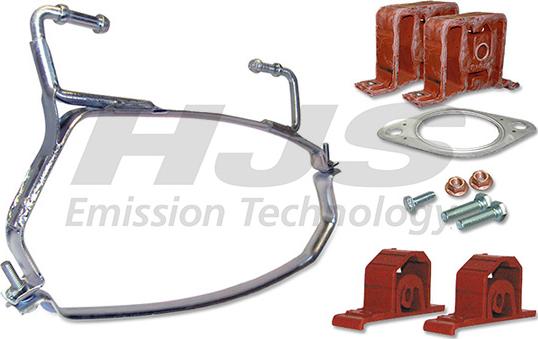HJS 82 12 2267 - Mounting Kit, exhaust system car-mod.net