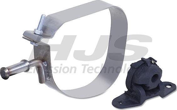 HJS 82 21 4302 - Holding Bracket, silencer car-mod.net