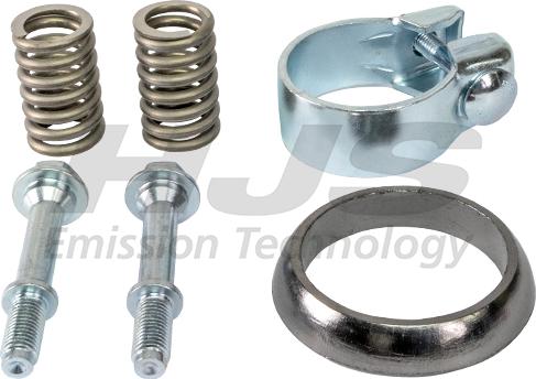 HJS 82 23 9057 - Mounting Kit, catalytic converter car-mod.net