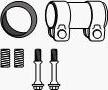 HJS 82 23 4497 - Mounting Kit, catalytic converter car-mod.net