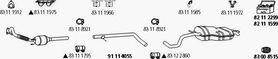 HJS Au_42A - Exhaust System car-mod.net
