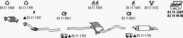 HJS VW_1021 - Exhaust System car-mod.net