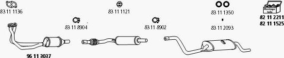 HJS VW_120 - Exhaust System car-mod.net