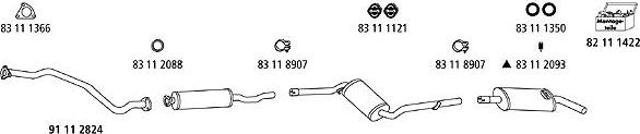 HJS VW_865 - Exhaust System car-mod.net