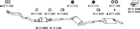 HJS VW_861 - Exhaust System car-mod.net