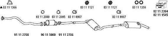 HJS VW_868 - Exhaust System car-mod.net