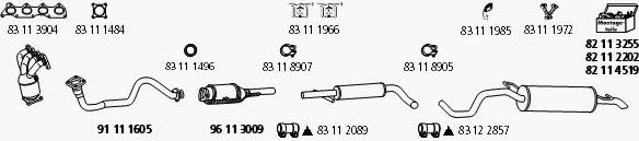 HJS VW_731 - Exhaust System car-mod.net