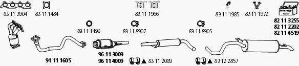 HJS VW_732 - Exhaust System car-mod.net