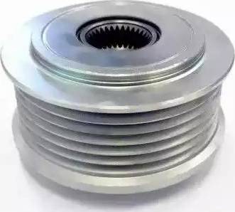 Hoffer 4555014 - Pulley, alternator, freewheel clutch car-mod.net