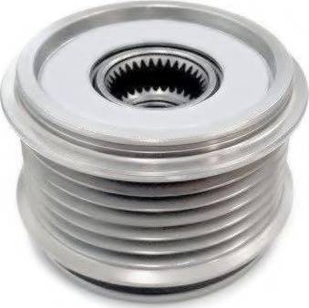 Hoffer 4555038 - Pulley, alternator, freewheel clutch car-mod.net