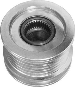 Hoffer 45095 - Pulley, alternator, freewheel clutch car-mod.net