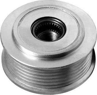 Hoffer 45014 - Pulley, alternator, freewheel clutch car-mod.net