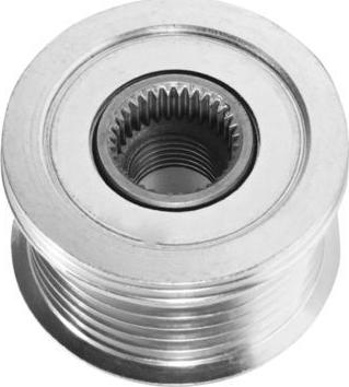 Hoffer 45080 - Pulley, alternator, freewheel clutch car-mod.net