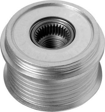 Hoffer 45031 - Pulley, alternator, freewheel clutch car-mod.net