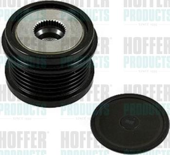 Hoffer 45232 - Pulley, alternator, freewheel clutch car-mod.net