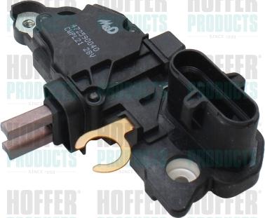 Hoffer 52054 - Voltage regulator, alternator car-mod.net
