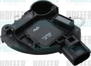 Hoffer 52009 - Voltage regulator, alternator car-mod.net