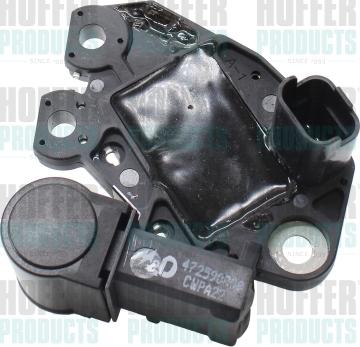 Hoffer 52014 - Voltage regulator, alternator car-mod.net
