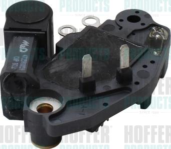Hoffer 52082 - Voltage regulator, alternator car-mod.net