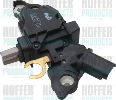 Hoffer 52076 - Voltage regulator, alternator car-mod.net