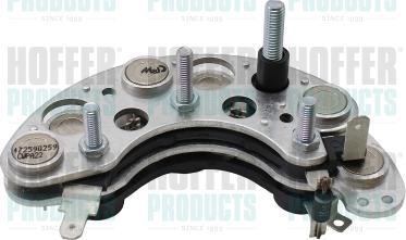 Hoffer 52110 - Rectifier, alternator car-mod.net