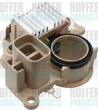 Hoffer 52257 - Voltage regulator, alternator car-mod.net