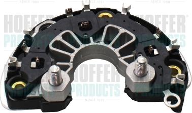 Hoffer 52283 - Rectifier, alternator car-mod.net
