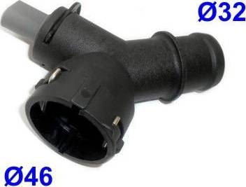 Hoffer 8193248 - Coolant Flange car-mod.net