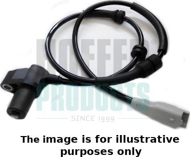 Hoffer 8290595E - ABS sensor, wheel speed car-mod.net